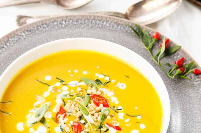 Thermomix Thai Pumpkin Soup Warm Up!