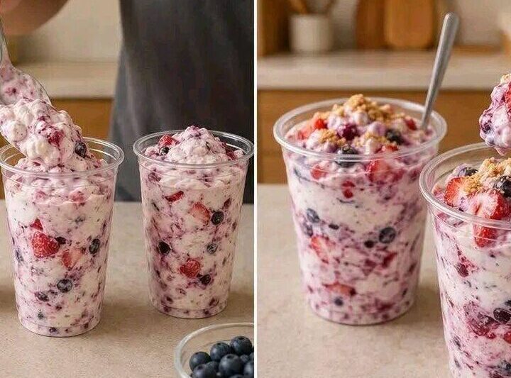 Mixed Berry Cheesecake Fluff
