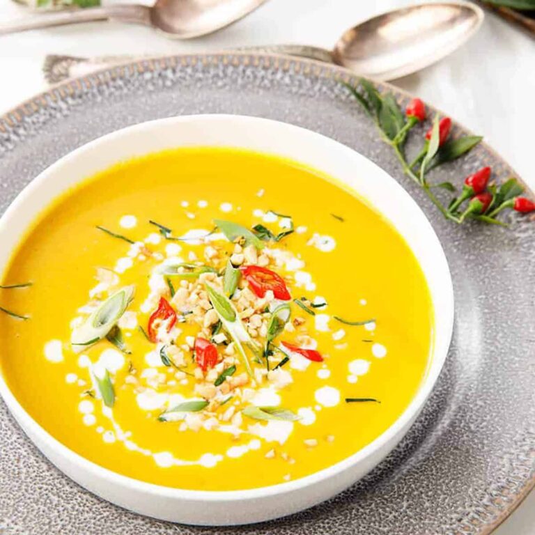 Thermomix Thai Pumpkin Soup Warm Up! 