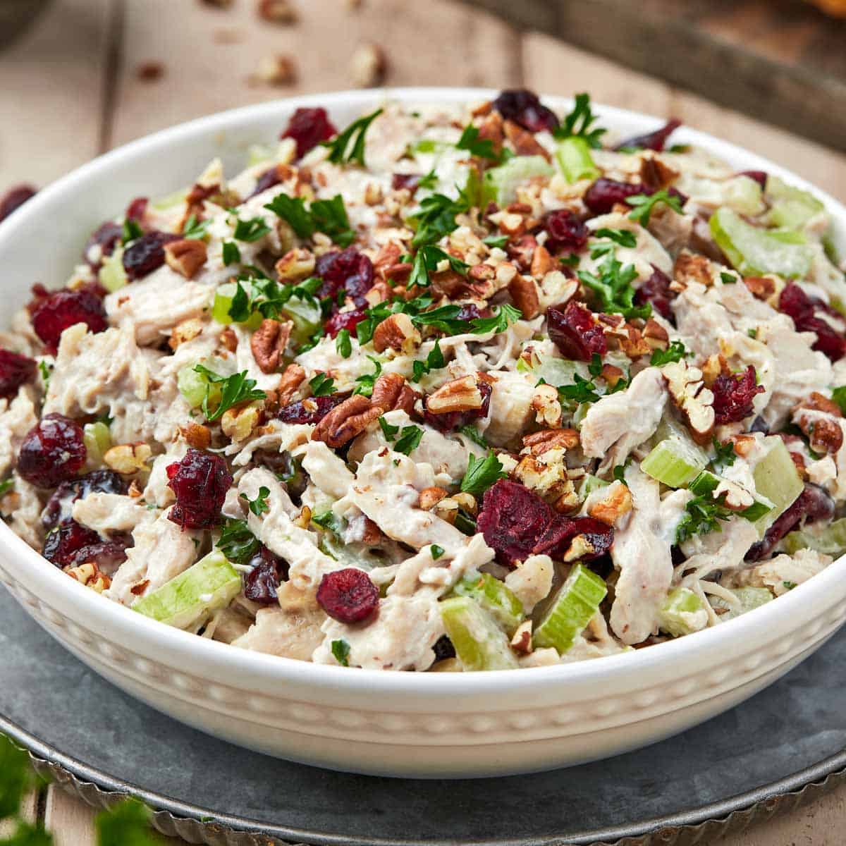 Cranberry Pecan Chicken Salad