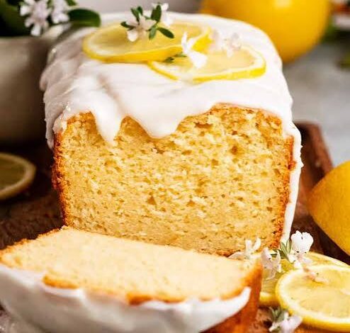 Glazed Lemon Loaf Cake Recipe