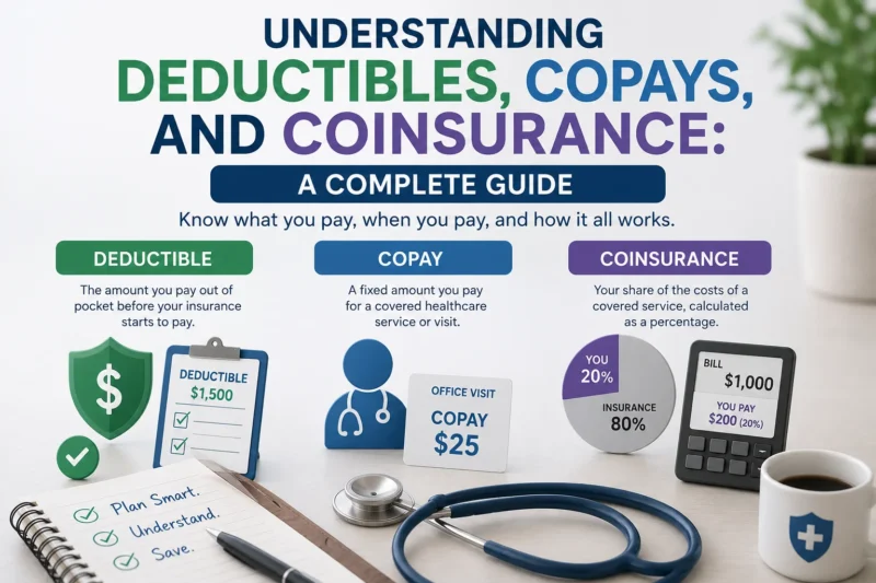 Understanding Deductibles, Copays, and Coinsurance