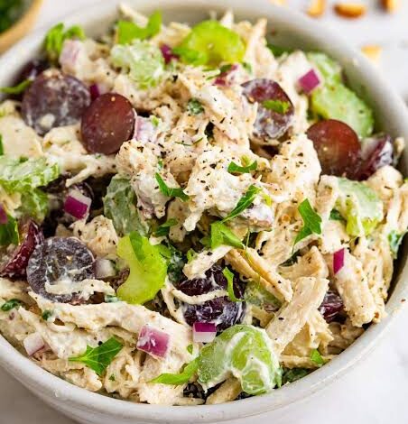 Healthy Greek Yogurt Chicken Salad Recipe